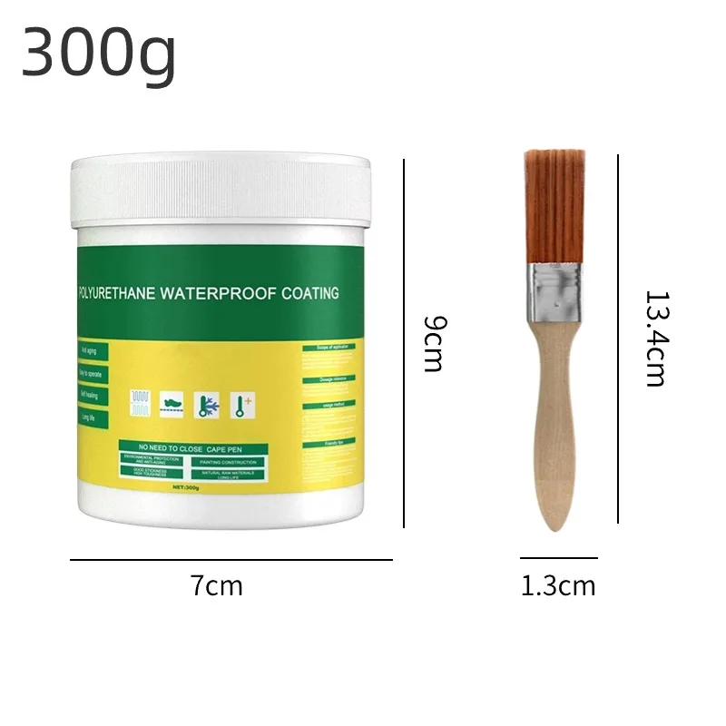 30/300/500g Rivestimento Impermeabile Trasparente Riparazione Perdite Colla Riparazione Tetto di Casa Bagno Agente Isolante Anti-perdite ﻿