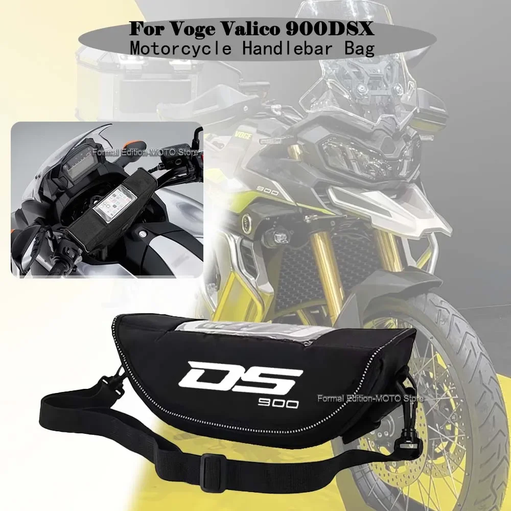 

Motorcycle Handlebar Bag For Voge DSX 900 900DSX Handlebar Travel Bag Waterproof and Dustproof Motorcycle Handlebar Storage Bag