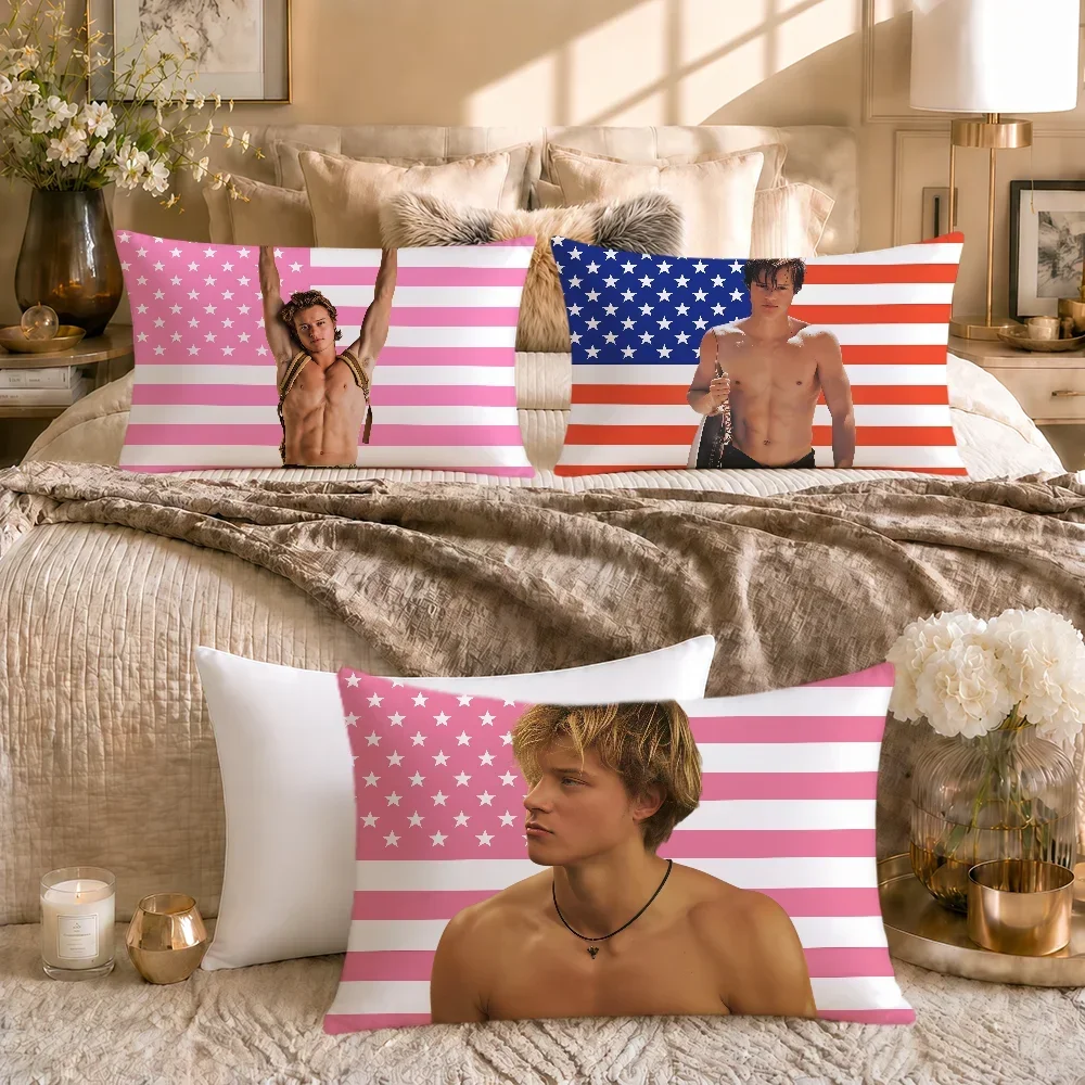 Tv O-Outer Banks JJ Maybank American Cushion Cover Soft Rectangle Home Sofa Living Room Decor Dorm Bedside Hogar Pillowcase Gift