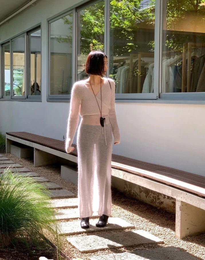 سترة دكتور محبوكة ناعمة، تصميم ربط لطيف، طويل Sve، نيلين مستدير، طول منتظم، قماش صوفي دكتور #5