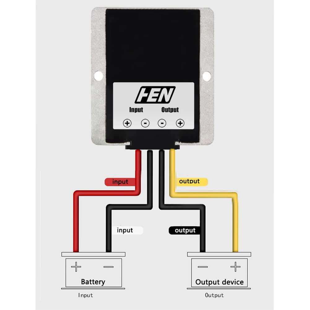 48V Tot 13.8V 20a Dc Converter Waterdichte Spanningsregelaar Bescherming Functie Aluminium Legering Shell Step Down Power Converter