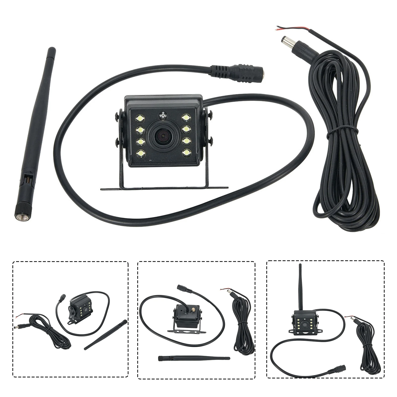 

Rear View Camera Reliable Wireless Reversing Camera with GC2053 Photosensitive Chip for Bus Trailer Truck RV Camper