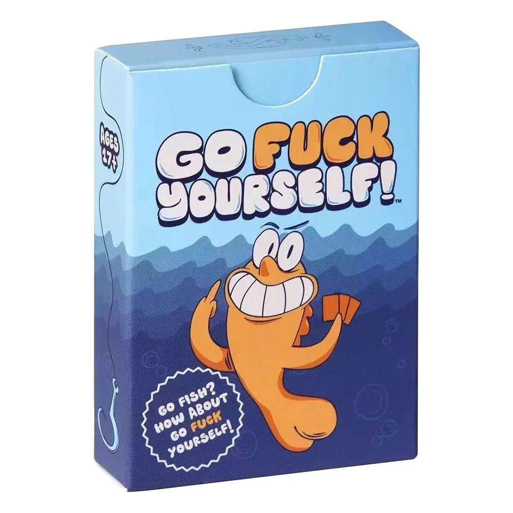 Go Fish Card Game Yourself Fun Gag Gift Hilarious Card Games with A Twist Night Party Game for 2+ Players Adults