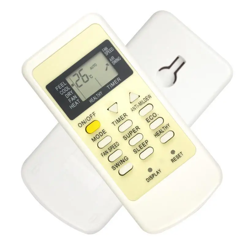 GYKQ05 AC Remote Control Universal Replacement 1Pcs Suitable for Home Dorm Air Conditioner Energy Saving Design