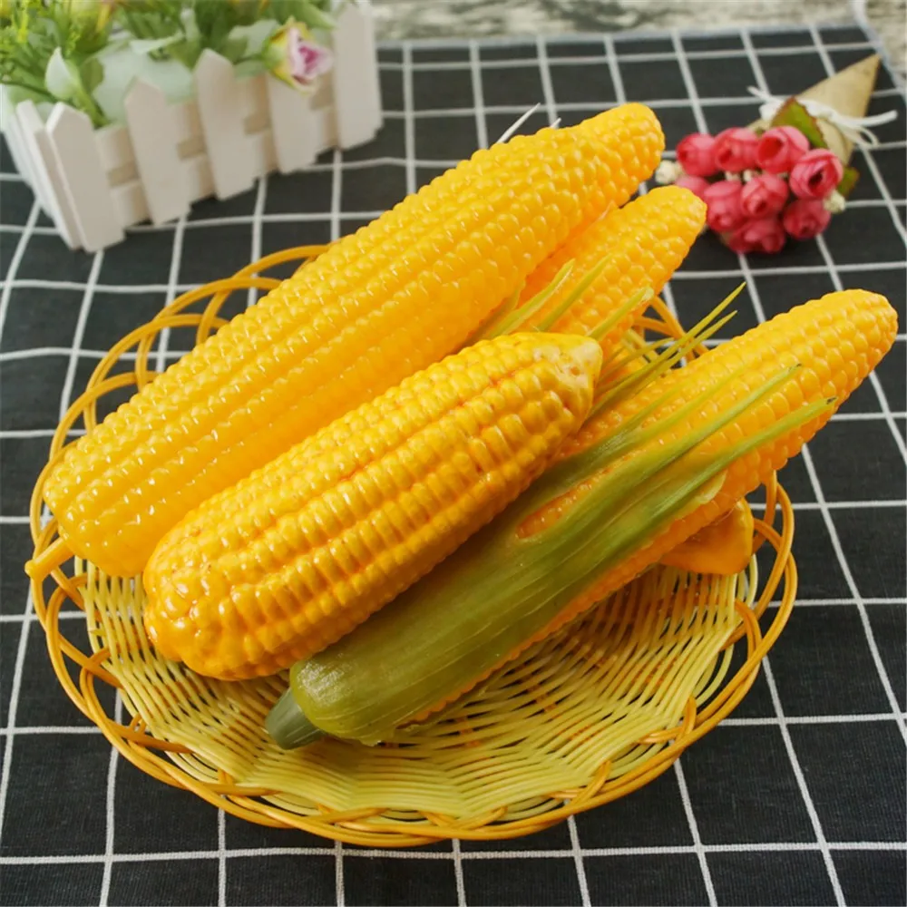 Pretend Play House Kitchen Toy, Simulation Food, Corn Crop, Vegetables, Fruit, Early Educational, Kid, Children