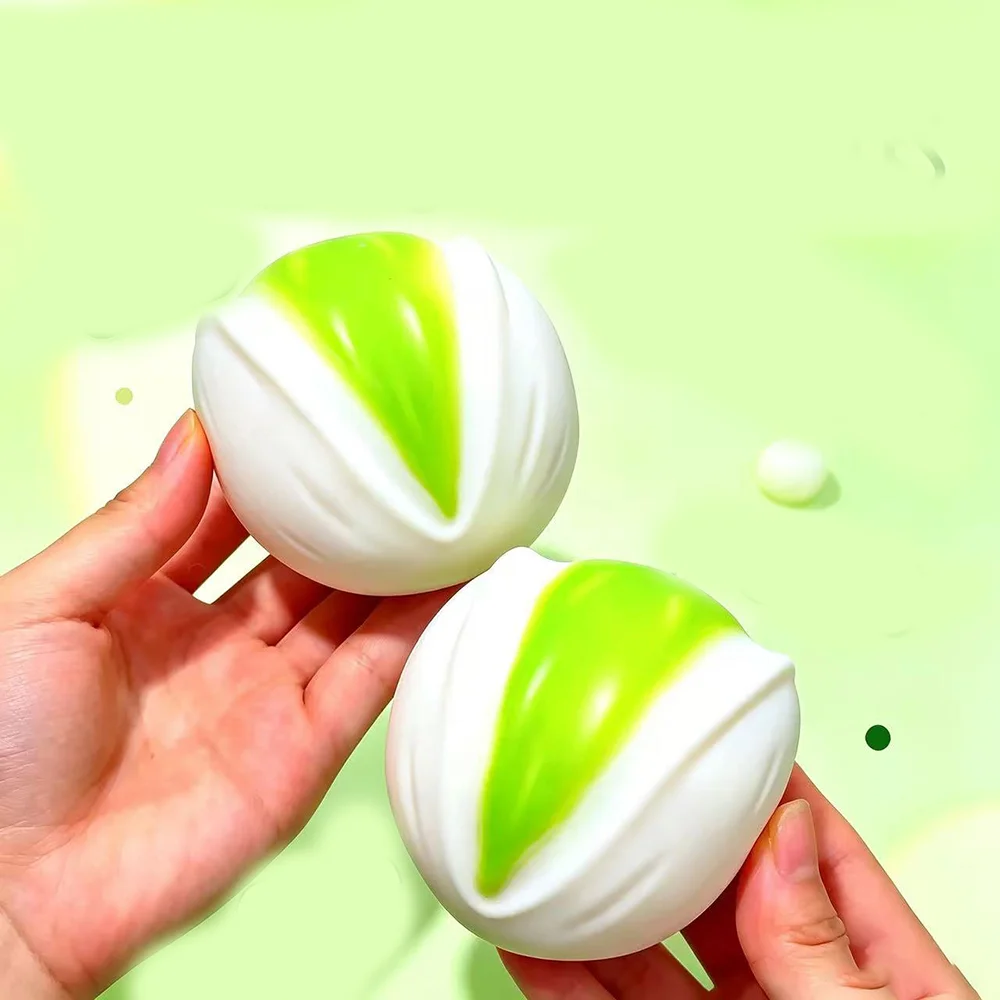1pc Simulated Pistachio Soft Pinch Relieve Daily Stress and Tension Decompression Slow Rebound Fidget Food Daily Decoration Toy.