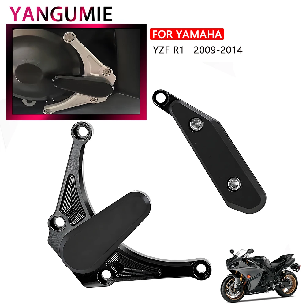 

2009 2010 2011 2012 2013 2014 For Yamaha YZFR1 YZF R1 YZF-R1 Motorcycle Engine Guard Stator Crash Pad Frame Sliders Protector