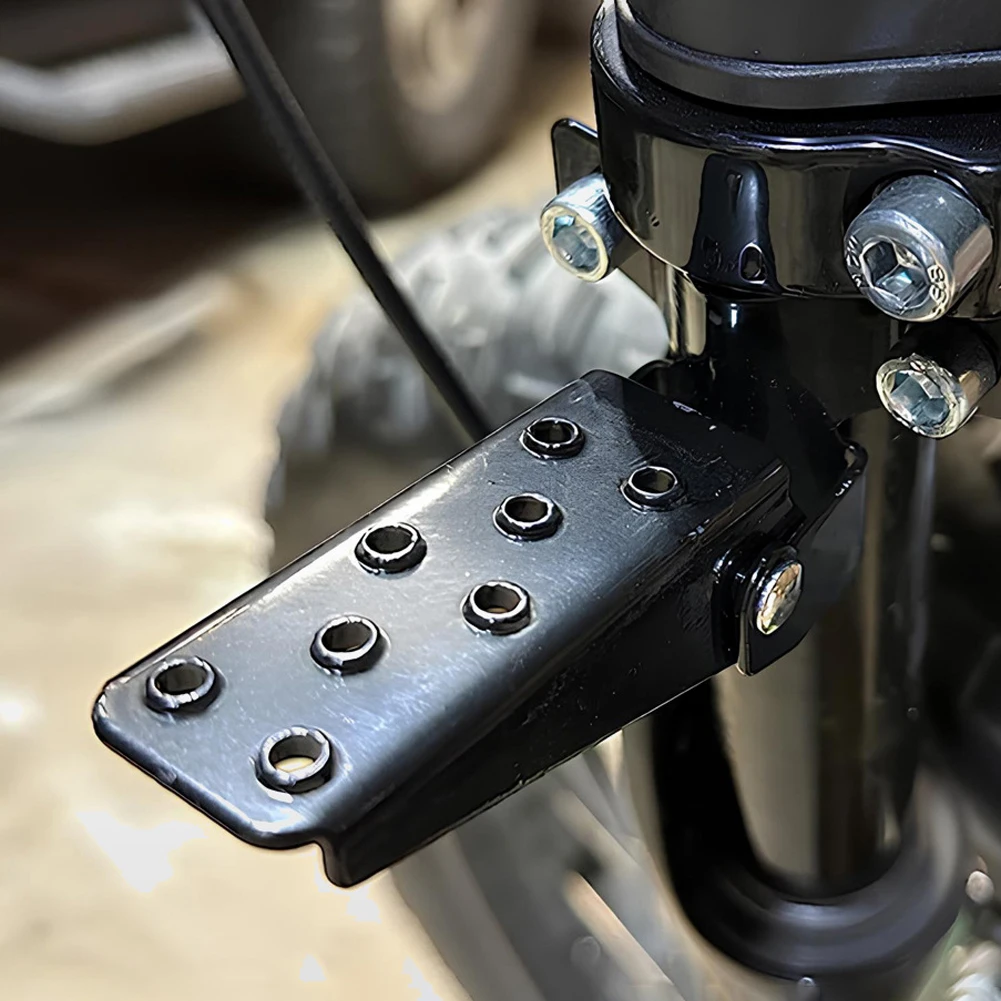 1/2Pair MTB BMX Bike Pedal Folding Retro Motorcycle Clamp-on Foot Step Pegs Footrest Footpeg Parts Universal Bike Parts
