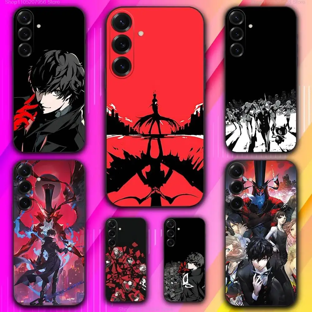 

A-Amamiya-Ren Game For Samsung A 73,72,71,53,52,51,41,40,30,22,21,13,12,Note 20,10,9 Ultra Pro 5G Soft Phone Case