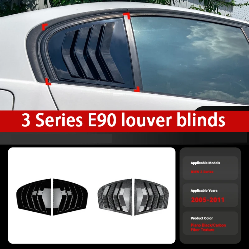 Applicable to 2005-2011 BMW BMW 3 Series E90 320i 330i M3 Triangular Louver Sticker Modification