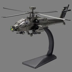 NEW America AH-64 Apache Utility Alloy Helicopter Airplane Model Simulation Metal Flying Model Sound and Light Children Toy Gift