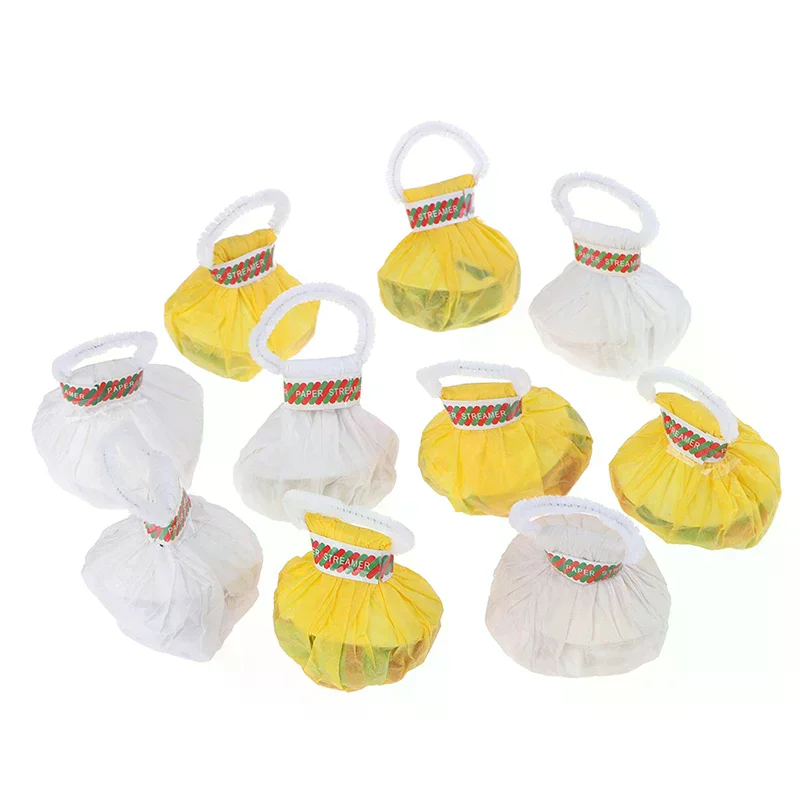 5Pc 5pc Gift Throw Streamers Magic Tricks Multicolor White Spider Thread Props Perfect Gift For Birthdays Holidays Christmas