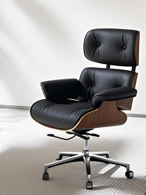 

Leather Computer Chair Home Office Swivel Chair Modern Business Boss Chair Comfortable
