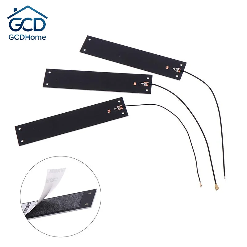 5Pcs 5G Signal Antenna PCB Board RG1.13 120mm Welding Cable Connector High Gain for IoT Device Installation