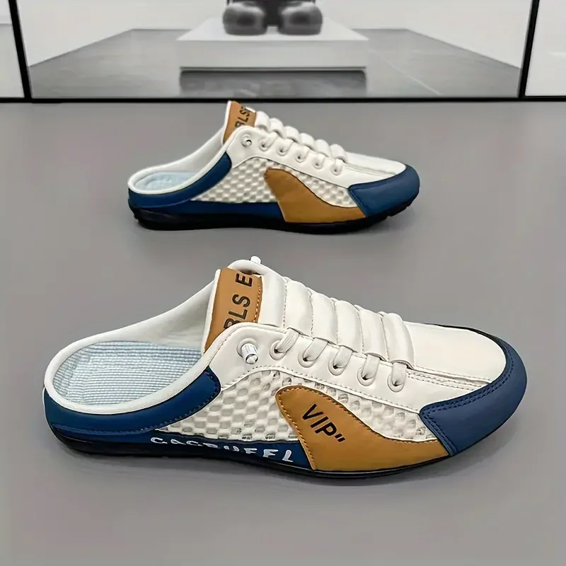 Men's Fashion Multi-Functional Casual Shoes - Durable and Comfortable Sports Sandals with Soft Insole, Breathable Fabric Lining,