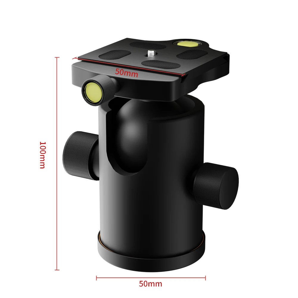 رأس كروي ثلاثي القوائم أصلي مع لوحة تحرير سريعة ، رأس ثلاثي القوائم SLR ، برغي بتأثير روحي ، تحميل أقصى 15 ،!