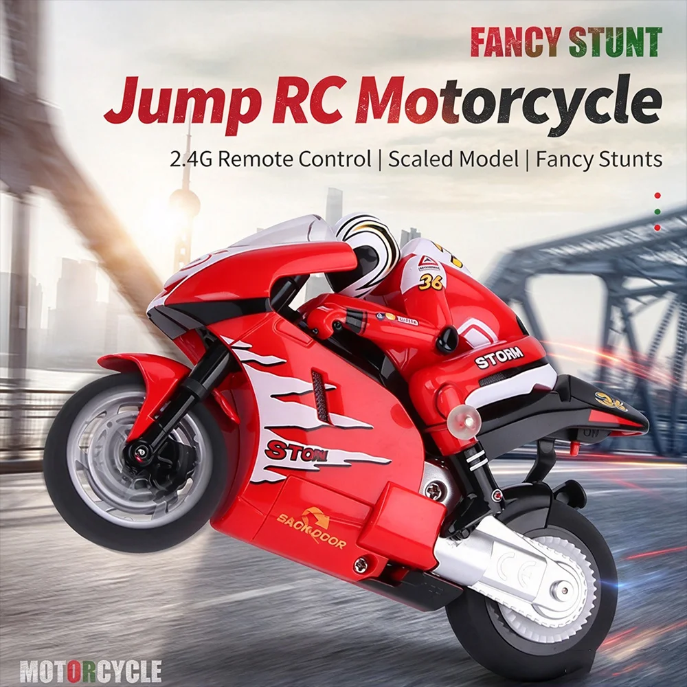 8012 Creat Mini Moto Rc Motorcycle Electric High Speed Nitro Remote Control Car Recharge 2.4Ghz Racing Motorbike Of Boy Toy Gift