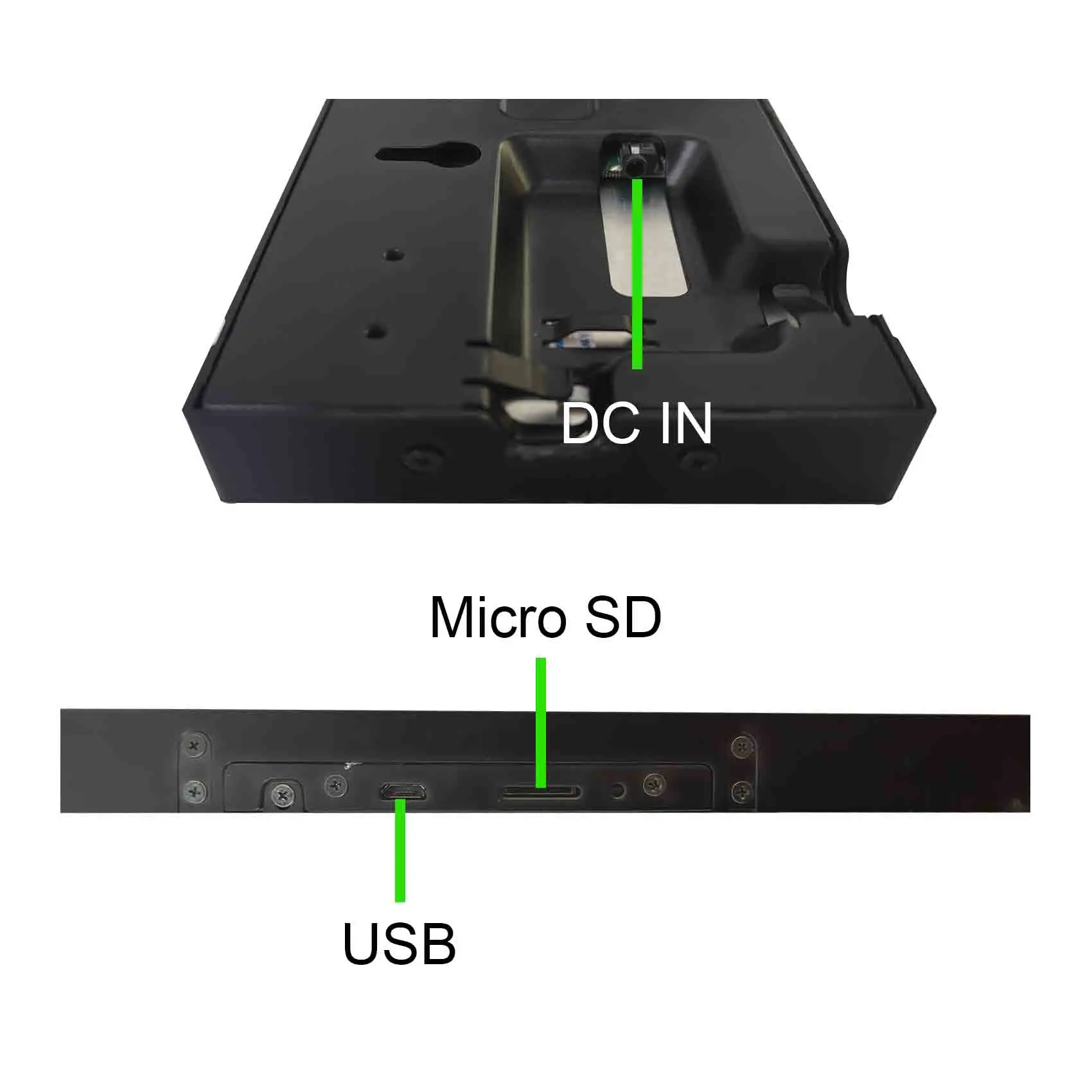 16.4inch 1366x238 Strip Bar 700 nits High Brightness IPS Android Monitor