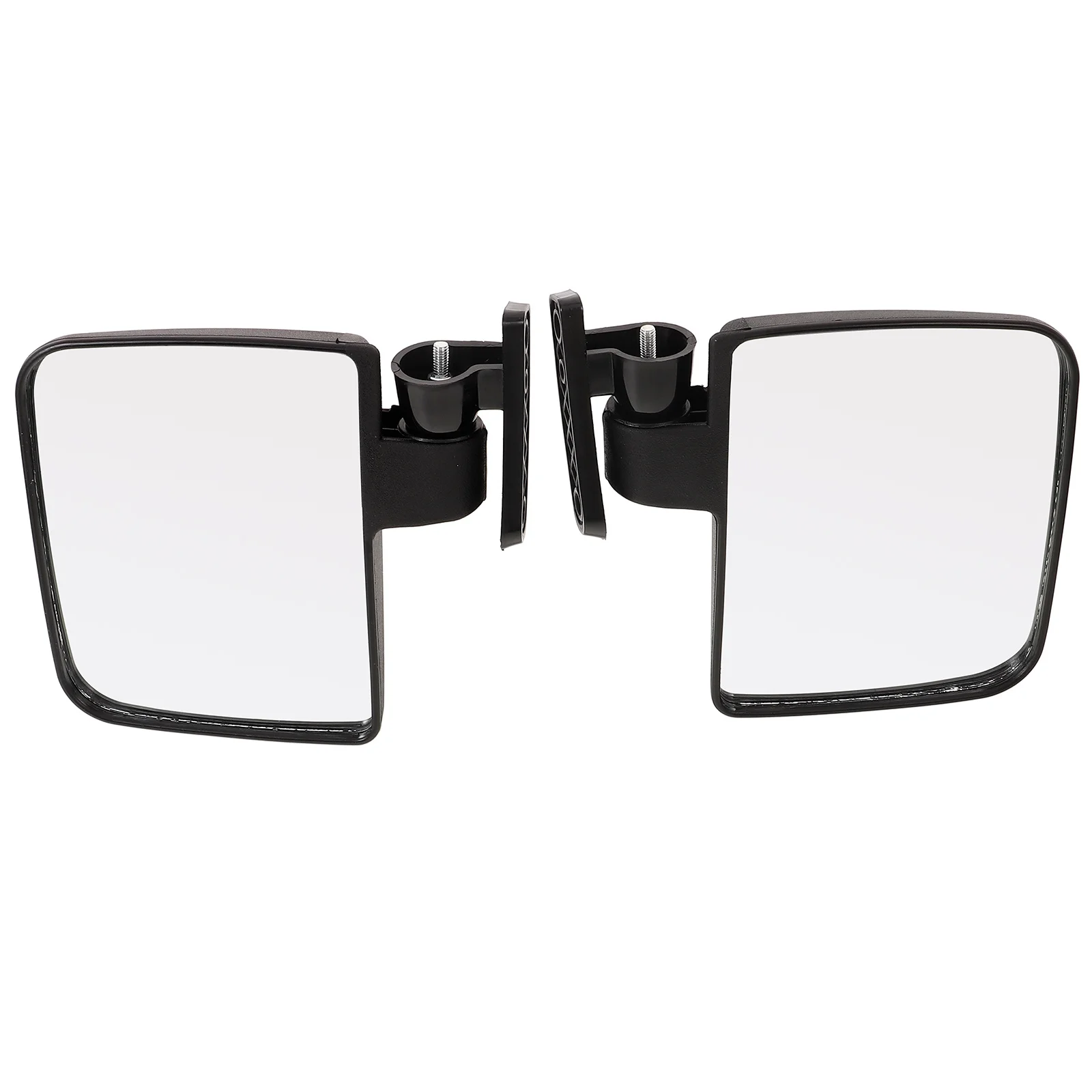 

1Pair Golf Cart Mirror Replacement Plastic Rear View Mirror Universal Strap Design for Secure Attachment Golf Cart Accessory