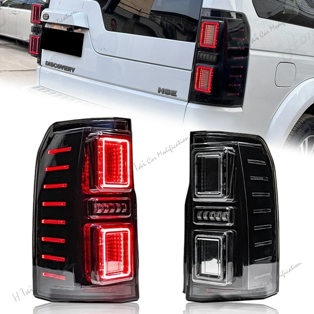 

Pair Tail Light Assembly For 2009-2015 Land Rover Discovery 4 Tail Light Tail Lamp Brake Lights Reverse Lights Stop Turn Signals
