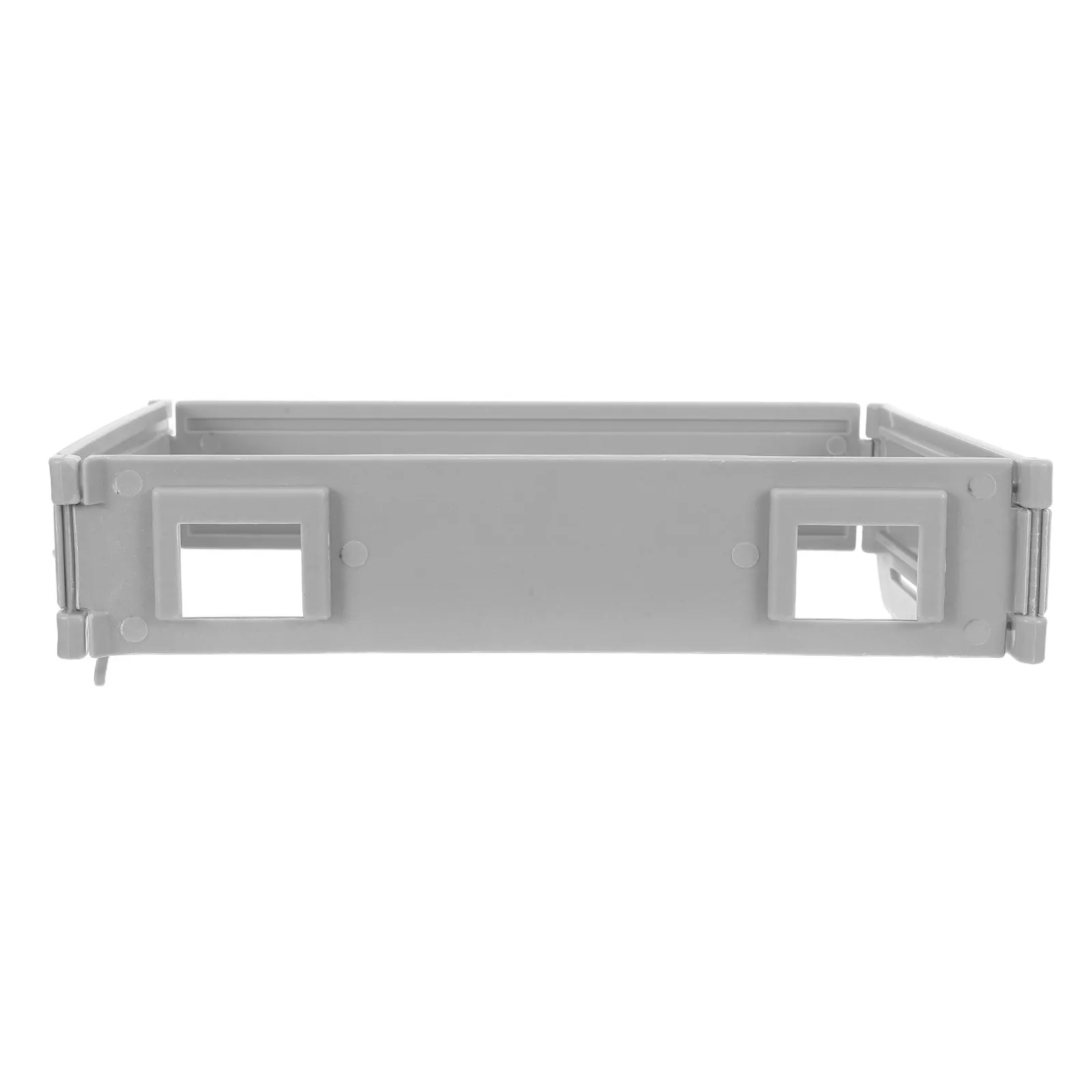 Foldable Wall Mounted Garbage Bag Holder No-Drill Installation Space Saving Collapsible Kitchen Trash Organizer Snap Fixing