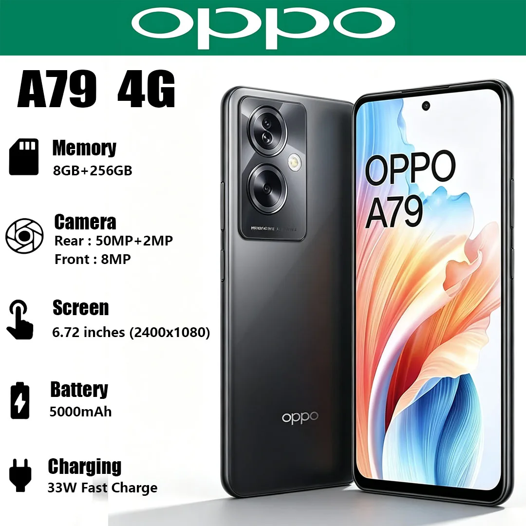 OPPO A79 Budget Mobile Phone 6.72
