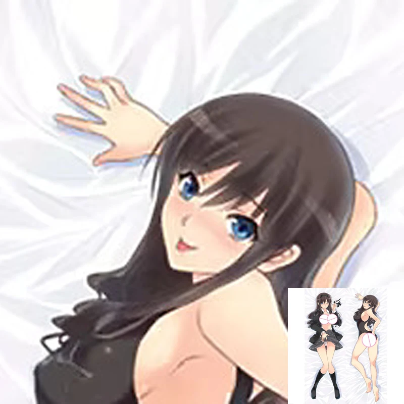 

Anime Pillow Cover Dakimakura Haruka Morishima 2 Side Printed Hugging Body Pillowcase Cushion Cover Bedding