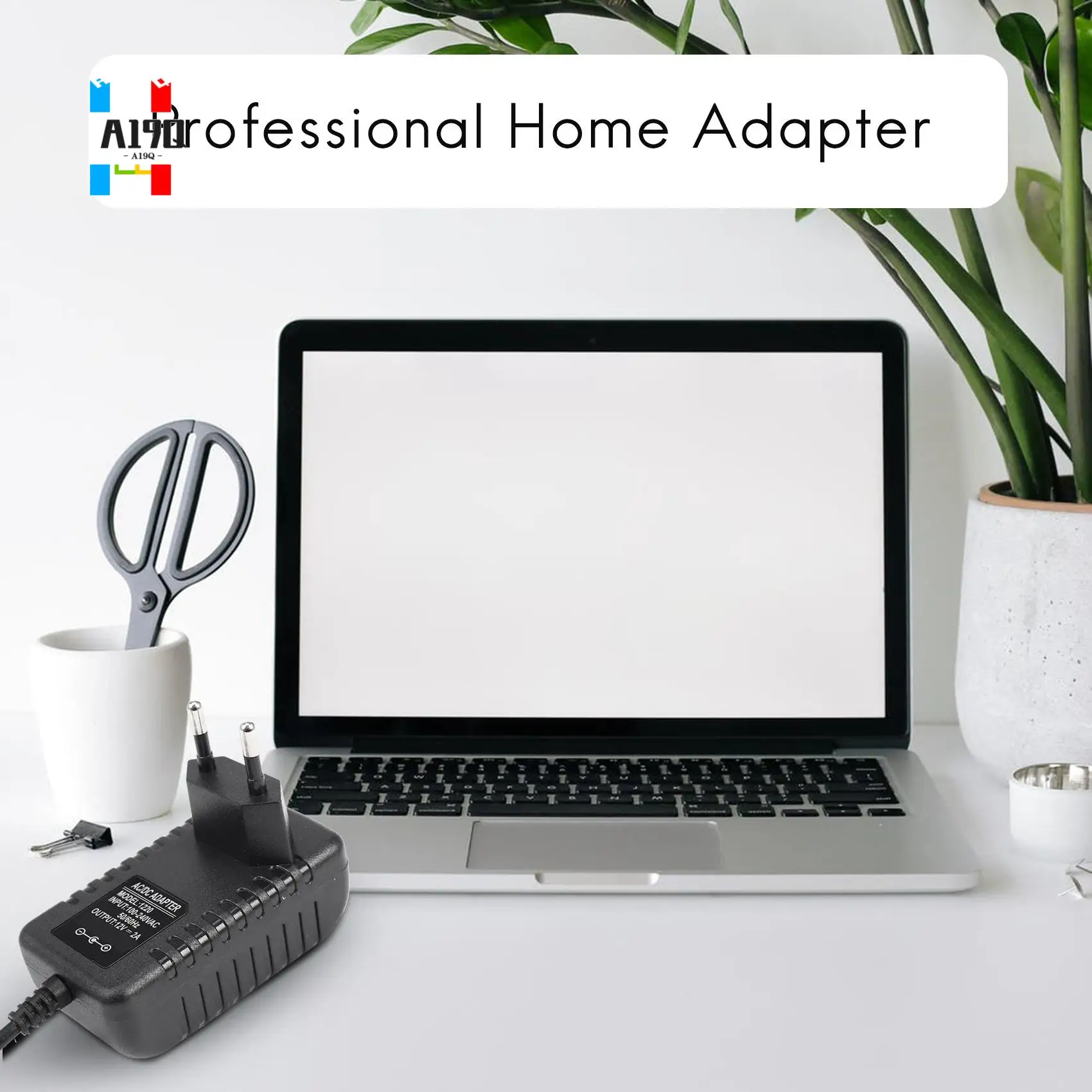 

A19Q-Ac/DC 12 В 2 А 24 Вт адаптер питания трансформатор для 5050 3528 светодиодных лент с вилкой европейского стандарта