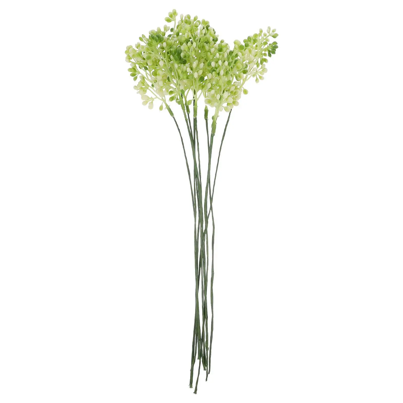 

10 Pcs Artificial Greenery Stems Simulation Small Flower Garland Fake Plants Decor Home Office Wedding Decorative Plants