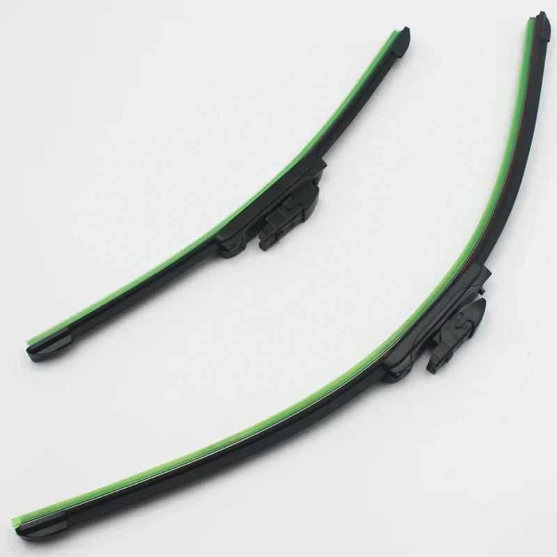 لاند روفر ديسكفري MKV L462 SUV 2016 2017 2018 2019 2020 2021 2022 2023 فرش حمراء مزدوجة المطاط شفرات ممسحة الزجاج الأمامي #5