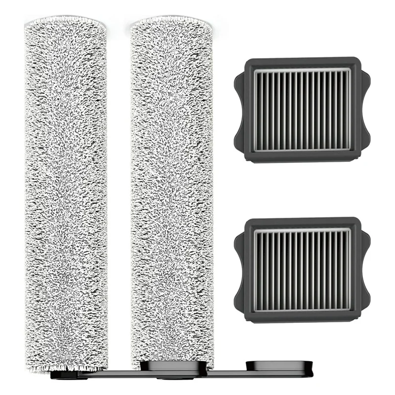 A02V-For Tineco Ifloor 5 Breeze Complete Cordless Wet Dry Vacuum Cleaner Replacement Accessories Set Brush Roller& HEPA Filter