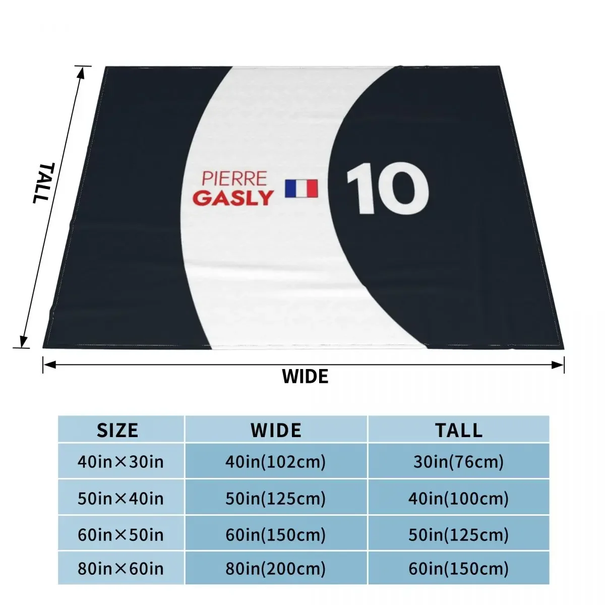 F1 2021 - #10 Gasly Throw Blanket Sofa Quilt Luxury Brand Blankets