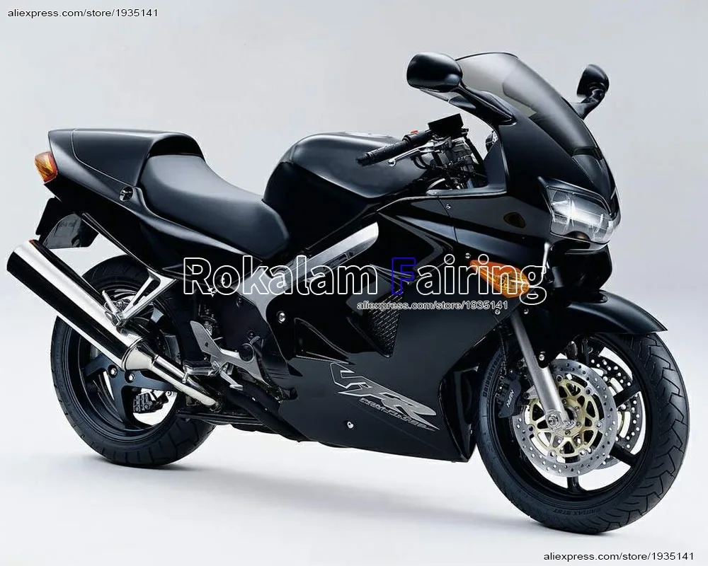 

Black Fairing For Honda VFR800 98 99 00 01 VFR 800 VFR800RR 1998 1999 2000 2001 VFR 800RR Bodywork Fairing of Motorcycle