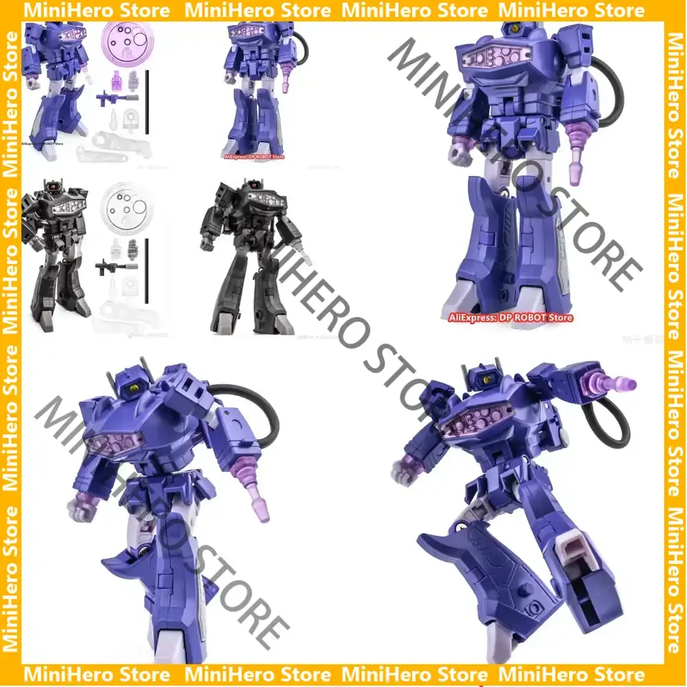 

В наличии Оригинальная фигурка робота NEWAGE NA Cyclops H35M Shockwave, масштаб 1:12, из ПВХ и сплава, для демонстрации