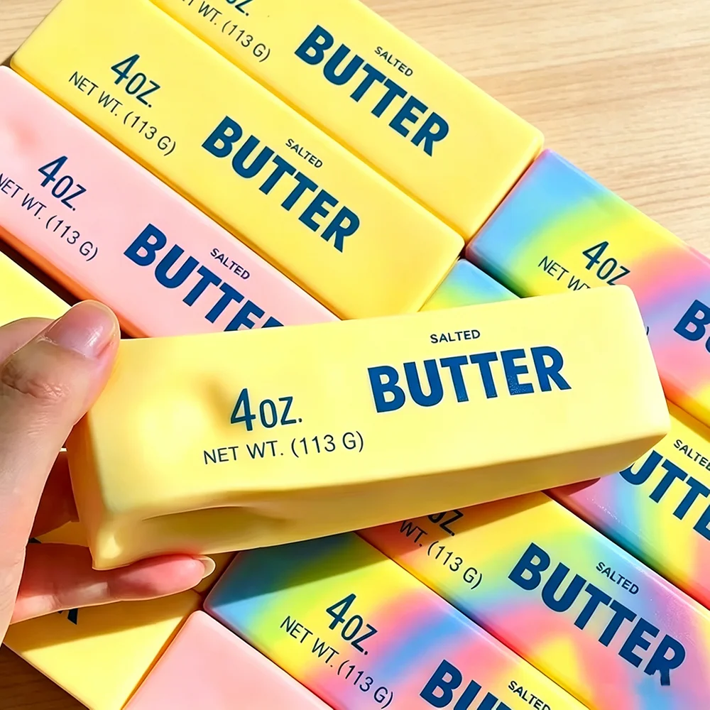 Butter Soft Squishy Slow Rising Super Giant Fidget Toy Big Butters Squeeze Toy for ASMR  Relieve Stress Elastic Prank Toy Gift