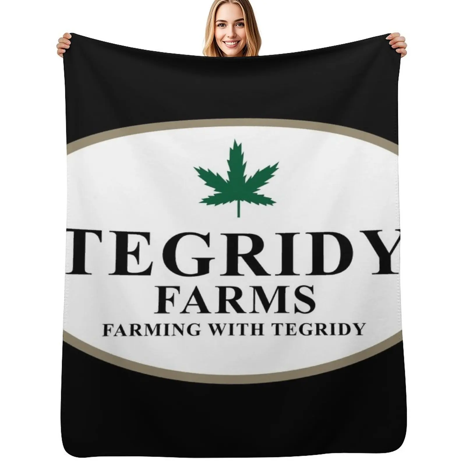 

Tegridy Farms Throw Blanket Cozy Throw Blanket for Bed Sofa Chair