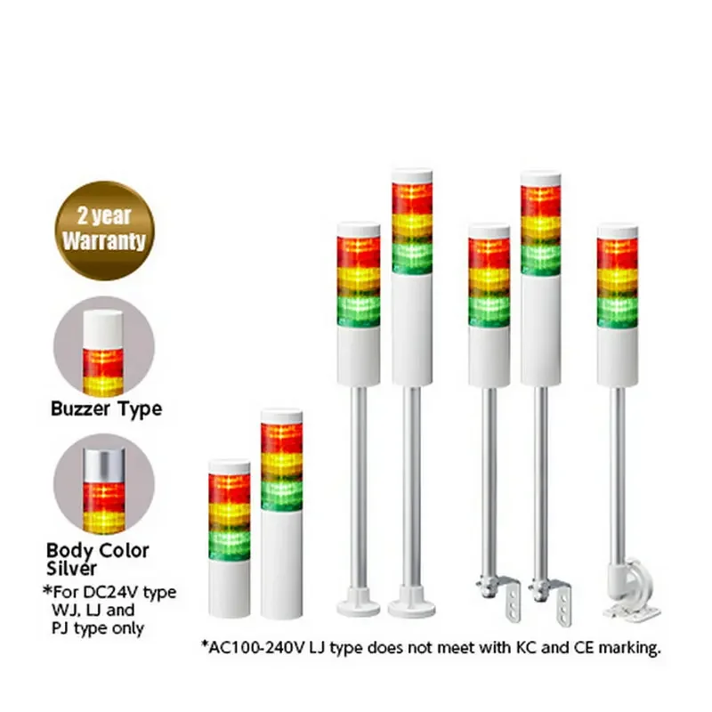 

2025.4 Япония PATLITE PALETTE UL сертифицированный трехцветный светильник LR6-02PJB 02LJB в наличии 02WJB 02QJB