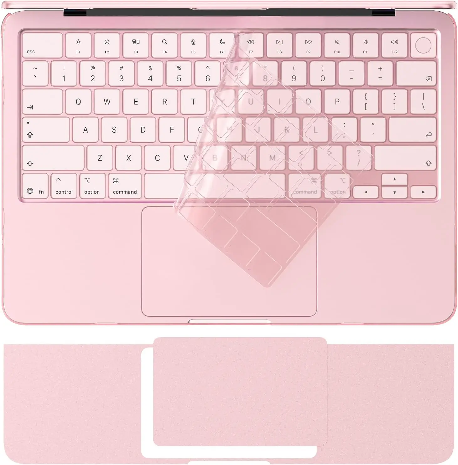 High Quality Texture Palm Rest Protector Skin & Keyboard Cover Set for MacBook Neo 13 2026 with A18 Pro Chip A3404
