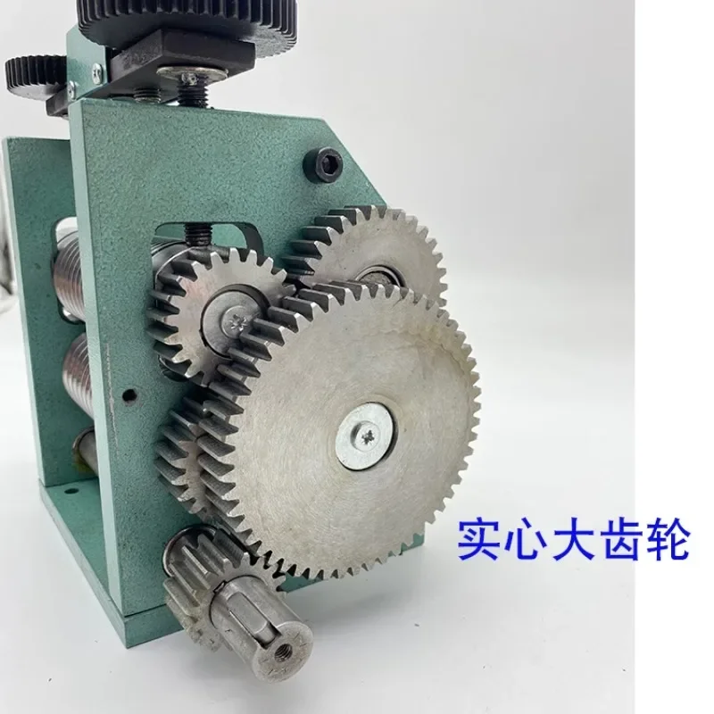 Jewelry pressing machine Small ancient ring bracelet round pressing machine European hand crank pressing line