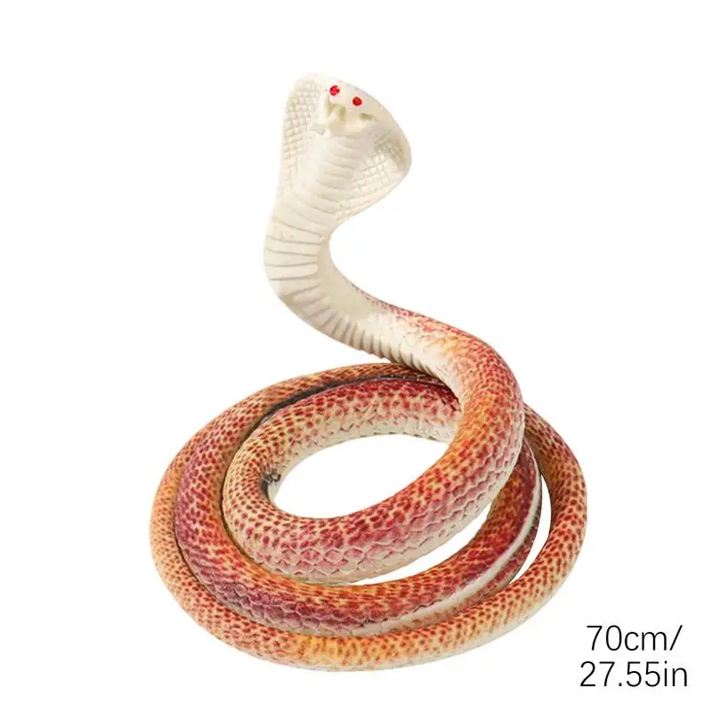 สมจริงงู Gag Stuffer ตลกงูปลอม Props แบบพกพาปาร์ตี้ฮาโลวีน Tricky สําหรับครอบครัวเพื่อน