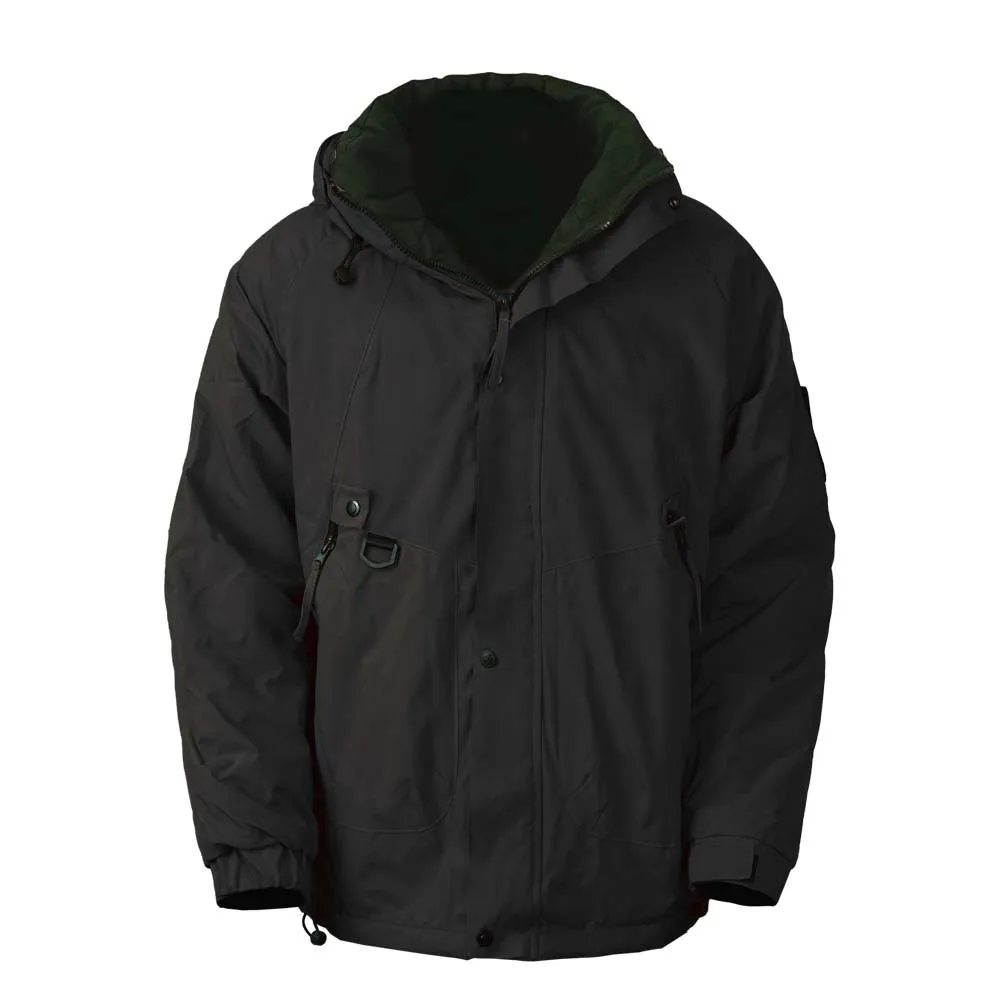 شحن مجاني للرجال سترة شتوية خارجية معطف بقلنسوة أسود سميك دافئ سترة كبيرة الحجم مقاومة للرياح معطف فضفاض مقاوم للماء