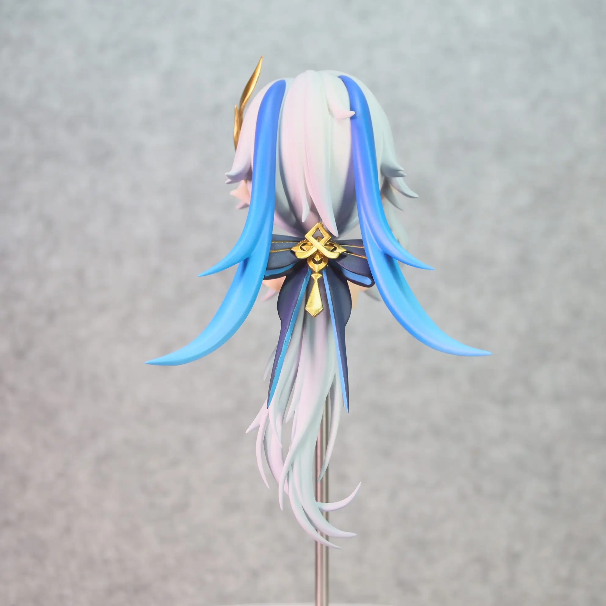 Genshin Impact Neuvillette OB11 OB22 GSC Hair Detachable Hair Model Shell Wig Faceplates BJD Doll Accessories Game Anime Game To