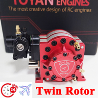 IN STOCK TOYAN RS-L200 Dual Rotor Engine Model 4.92cc Methanol Nitro Engine Toy