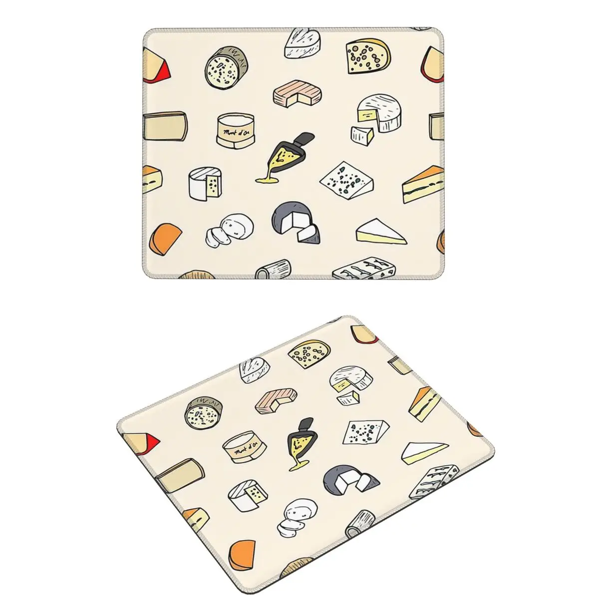 

Cheese Pattern Mouse Pad Computer Keyboard Mouse Mat Gamer PC Laptop Desk Mat Office Accessories Table Mats