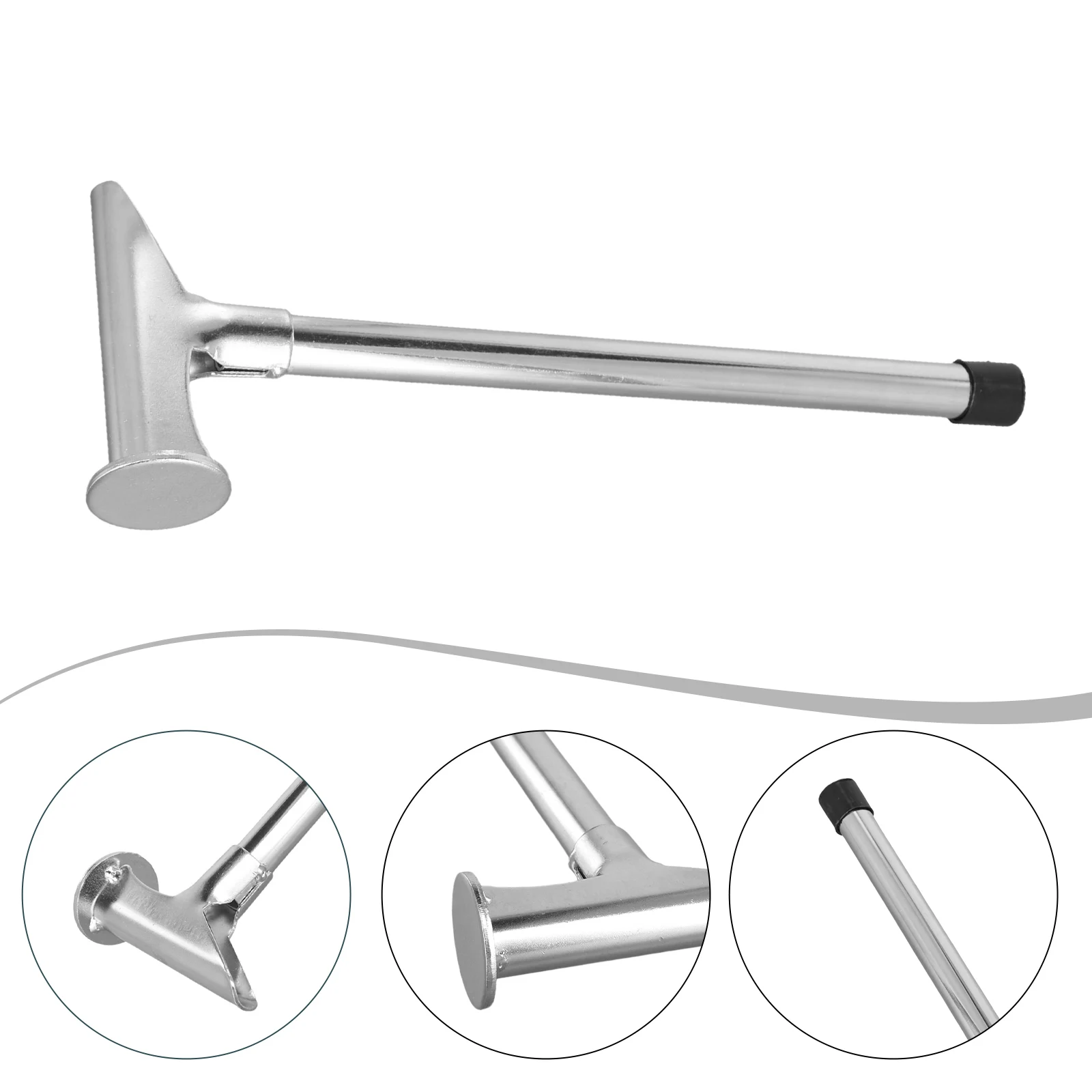 

Tent Peg Hammer Canopy Nail Hammer Canopy Nail Hammer Hiking Lightweight And Portable Practical Design Use Aluminum Alloy