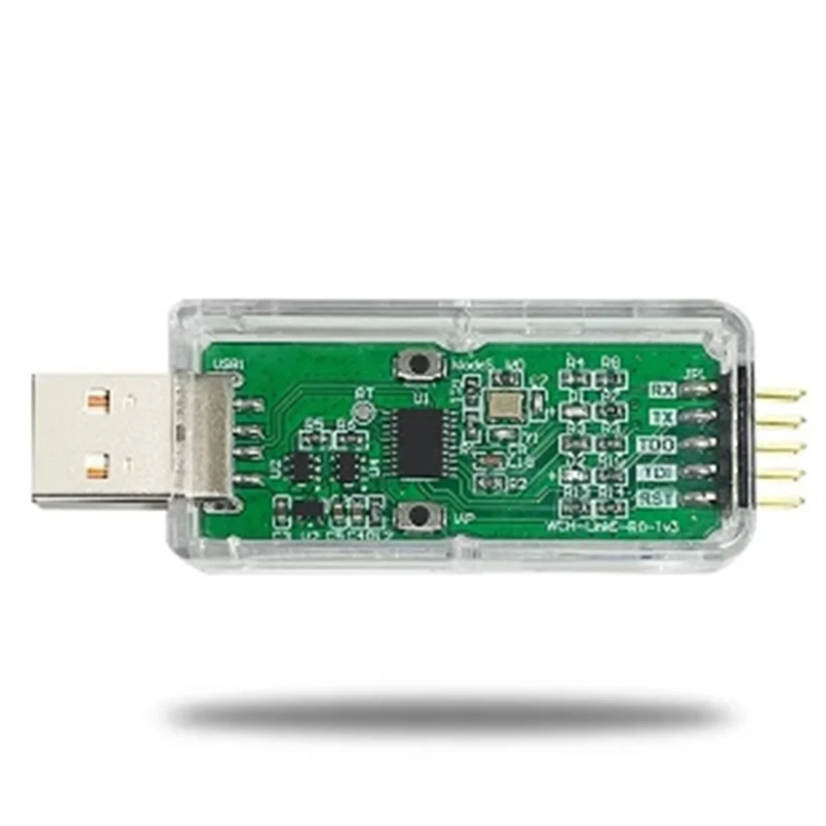 WCH LinkE Online Download Debugger Support WCH RISC-V Architecture MCU/SWD Interface ARM Chip 1 Serial Port to USB