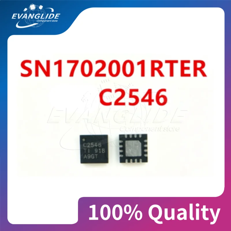 5 PCS/LOT SN1702001RTER C2546 2546 48BAA WQFN-16 CHIP