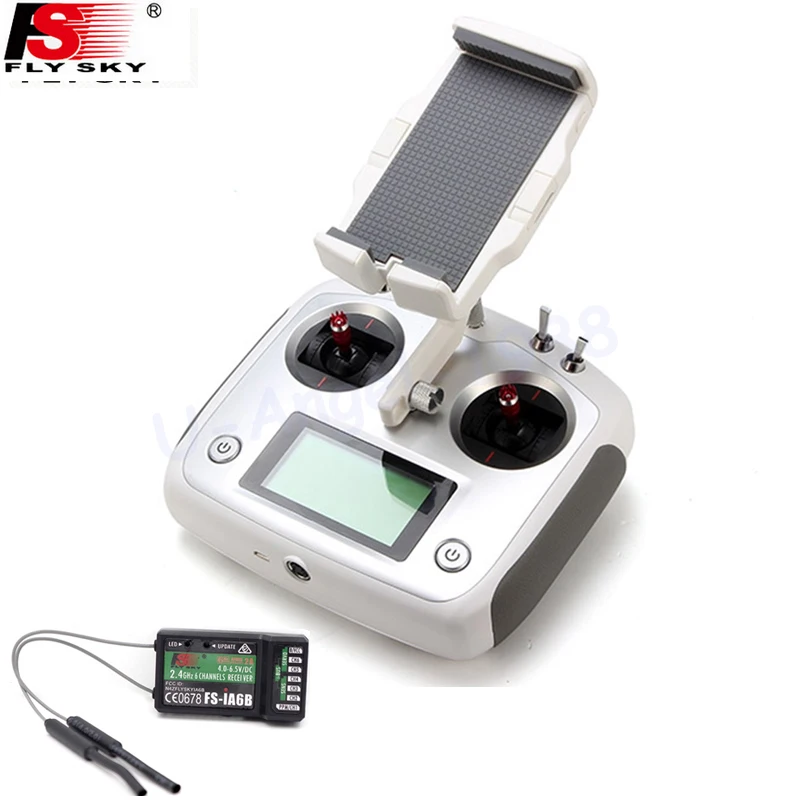 

FLYSKY FS-i6S I6S 2.4G 10CH AFHDS 2A Centering Throttle Transmitter W/ IA6B/A8S/iA10B Receiver for RC Airplane FPV Racing Drone