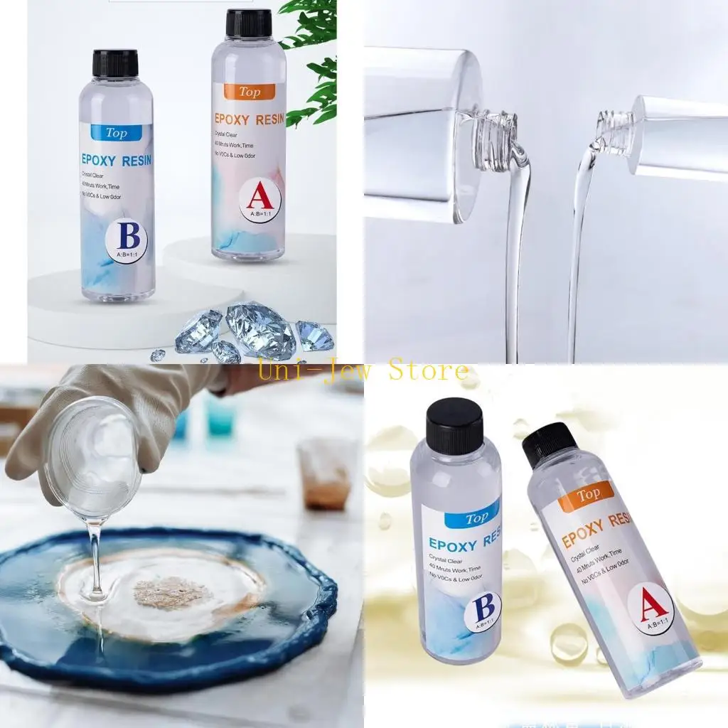 

Набор эпоксидной смолы, 40 ГБ, кристально чистая смола и отвердитель для изготовления ювелирных изделий, поделок своими руками