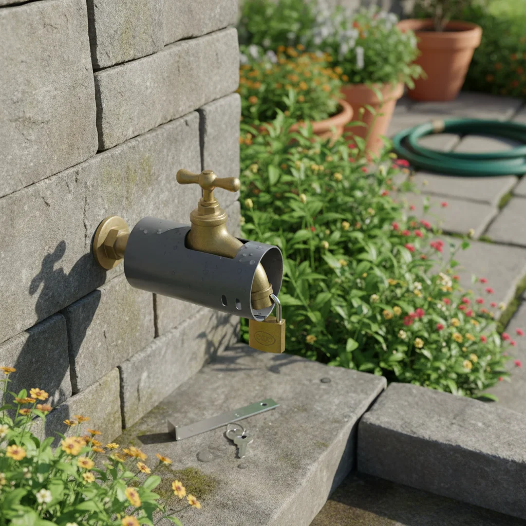 

Замок переключателя воды, электрическая защитная крышка, многофункциональный уличный кран, противоугонный замок, безопасные краны для улицы ﻿